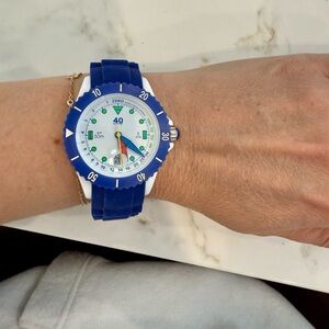 40Nine Blue and White Smartwatch